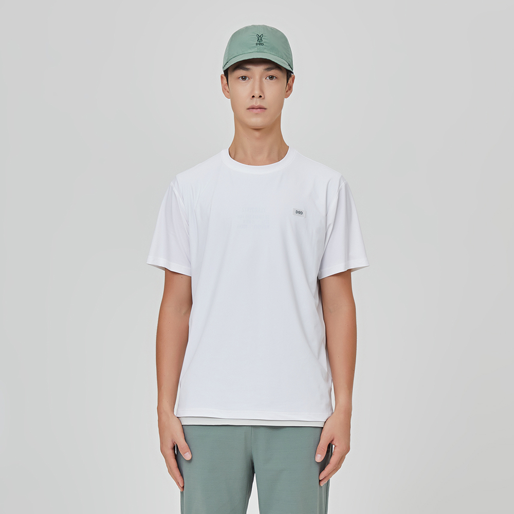 울트라엑스 그래픽 반팔 티셔츠 남자(OFF WHITE 2)
