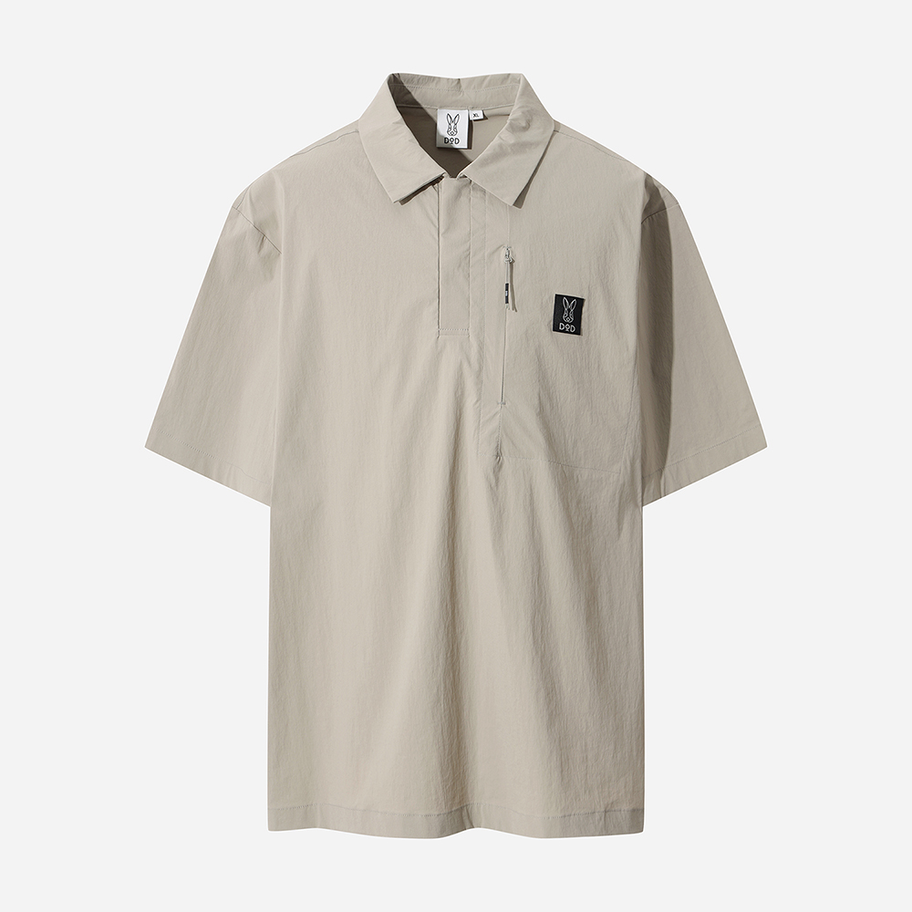 아이스클래쉬 반팔 티셔츠 남자(DARK BEIGE)