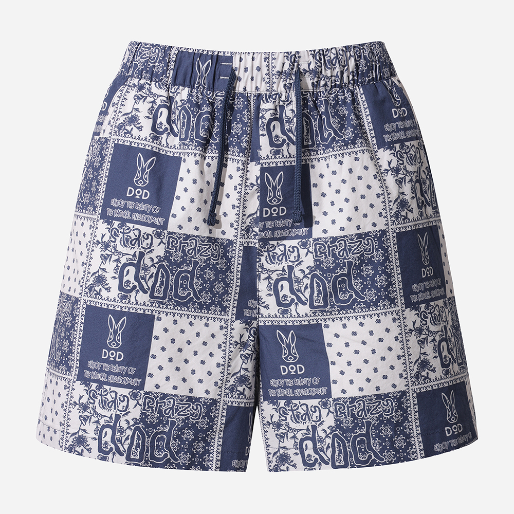 이지 알로하 베이직 쇼츠 여자(NAVY PATTERN)