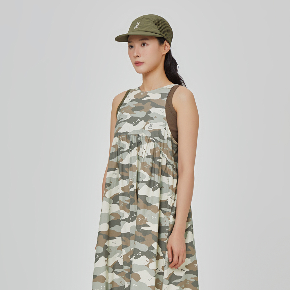 이지 알로하 라운지 원피스 여자(BEIGE PATTERN)