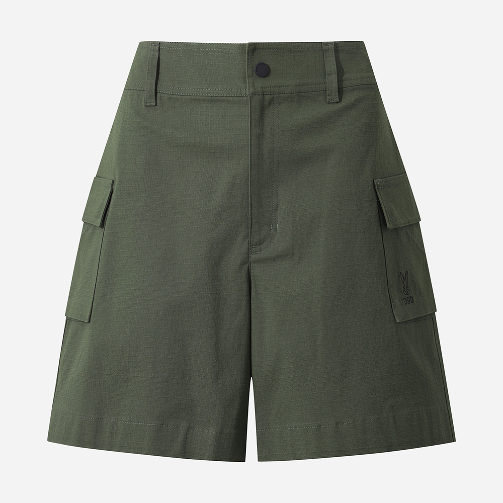 와일드 립스탑 카고 쇼츠 여자(KHAKI)
