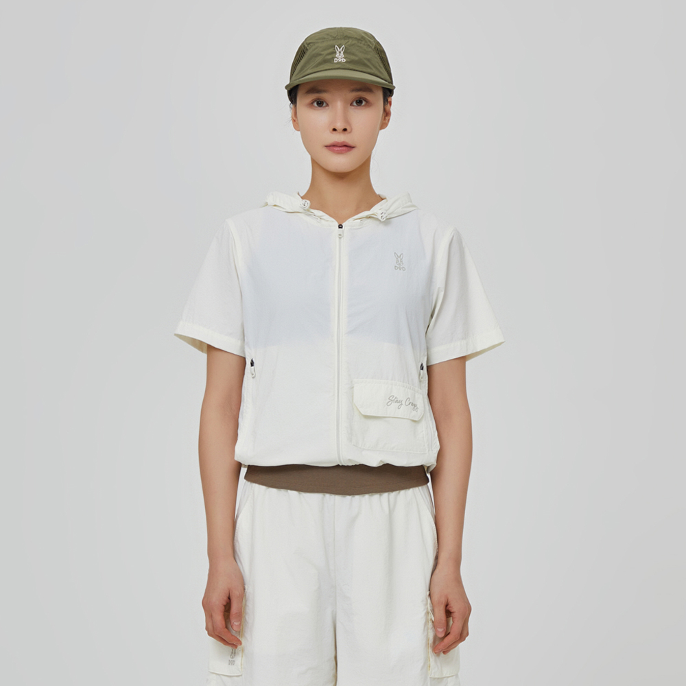 아이스웨이브 홑겹후드자켓 여자(OFF WHITE 2)